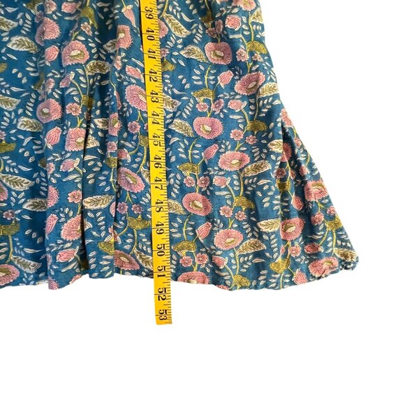 Natural Life Maxi Dress Square Neck Split Hem Gypsy Hippie Nature Fairycore S - Picture 7 of 11